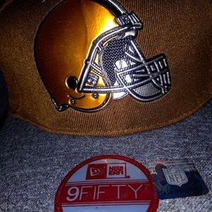 NEW ERA CAP VINTAGE COLLECTION NFL CLEVELAND BROWNS ADJUSTABLE SNAPBACK.